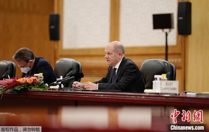 2022年11月4日，德國總理朔爾茨對中國進(jìn)行正式訪問。